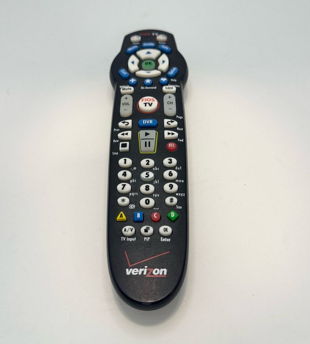 Verizon Remote for FiosTV HD DVR Receiver Model VZ P265v5 RC Remote Control